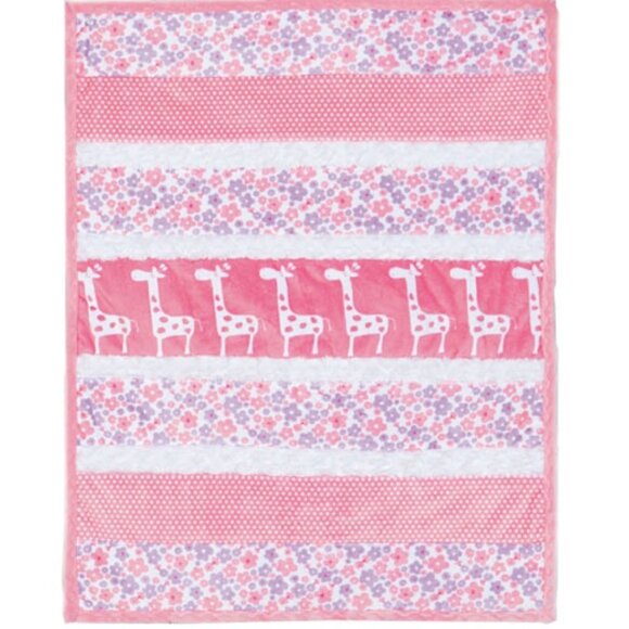 Shannon Fabrics Other - Shannon Fabrics Cuddle Kit CKBambino Sugar & Spice 28x37" Pink Baby Quilt NEW